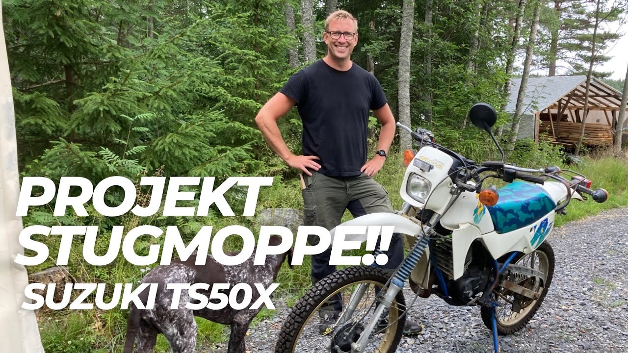 Projekt stugmoppe - Suzuki TS50x
