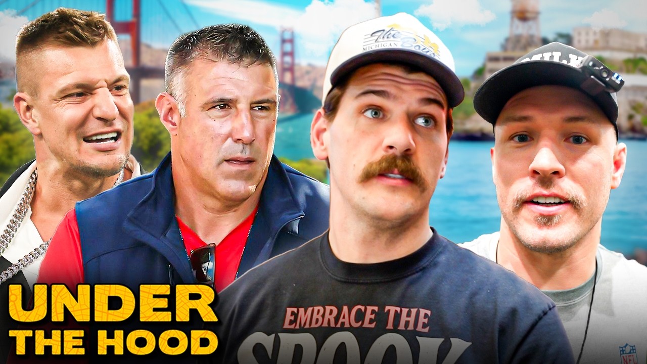 Will Compton & Taylor Lewan Visit Alcatraz, Party W/ Rob Gronkowski, Mob Radio Row & Visit Vrabel