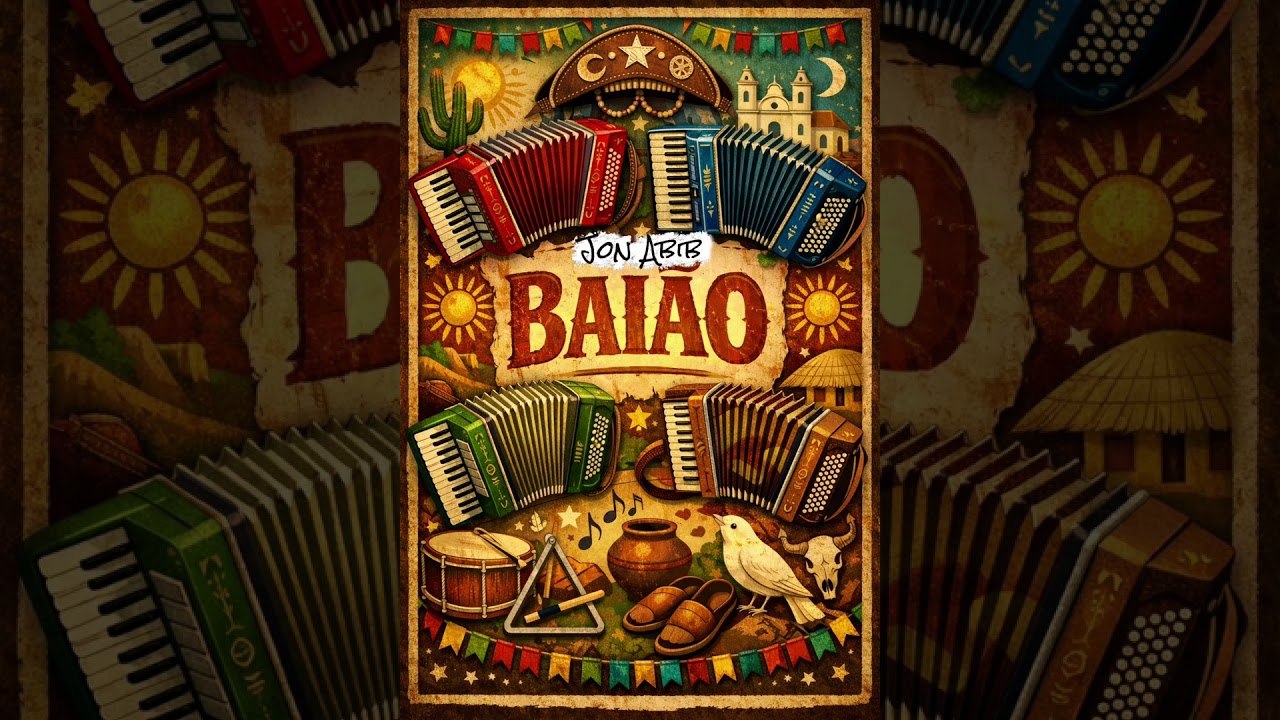 O melhor do Baião,  solo de sanfona - Jon Abib 