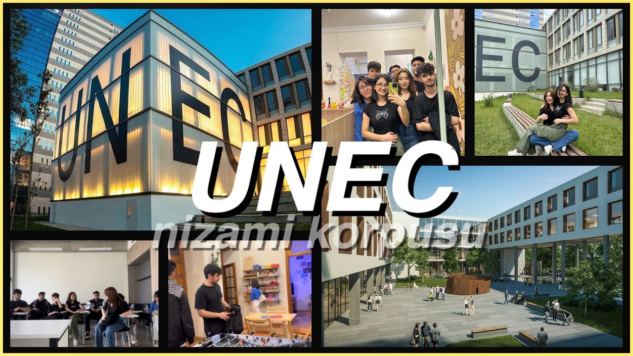 UNEC nizami korpusu 🏢|  universitet turu, anticafedə oyunlar  🎨🤹🏻&zwj;♀️.