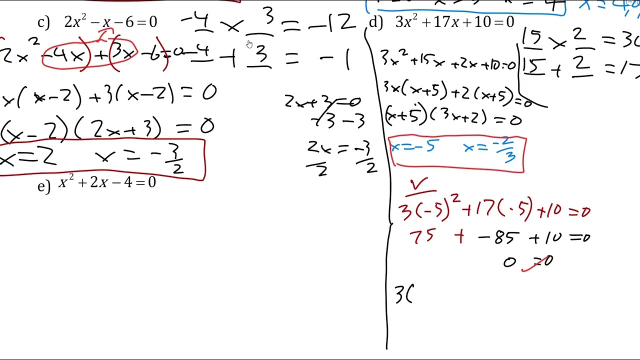 1.4a- Solving Rational Equations