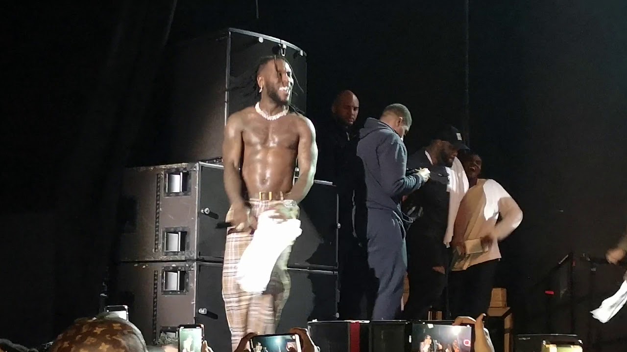 Burna Boy@ Killin dem -live performance in Vienna-