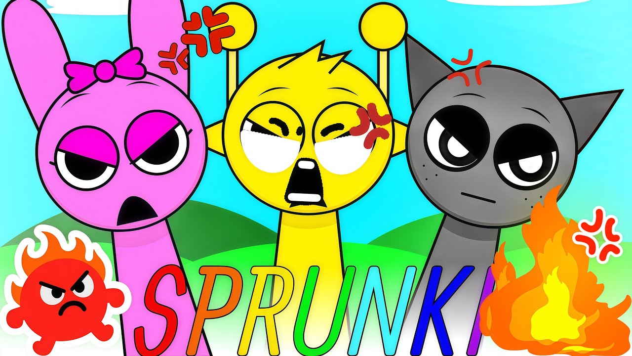 Sprunki but Everyone is Angry | Chaos Mod!