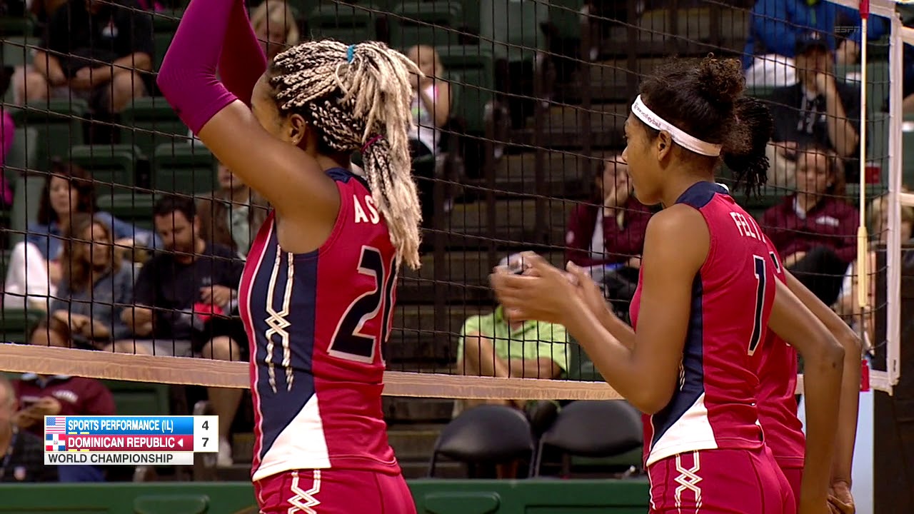 2018 AAU Volleyball World Championship: Sports Performance (IL) vs. Dominican Republic