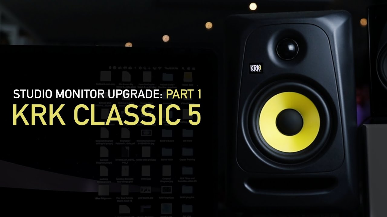 Обзор студийного монитора KRK Classic 5