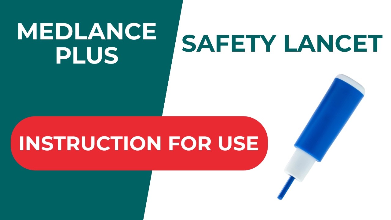 Medlance Plus safety lancet - Instruction for Use