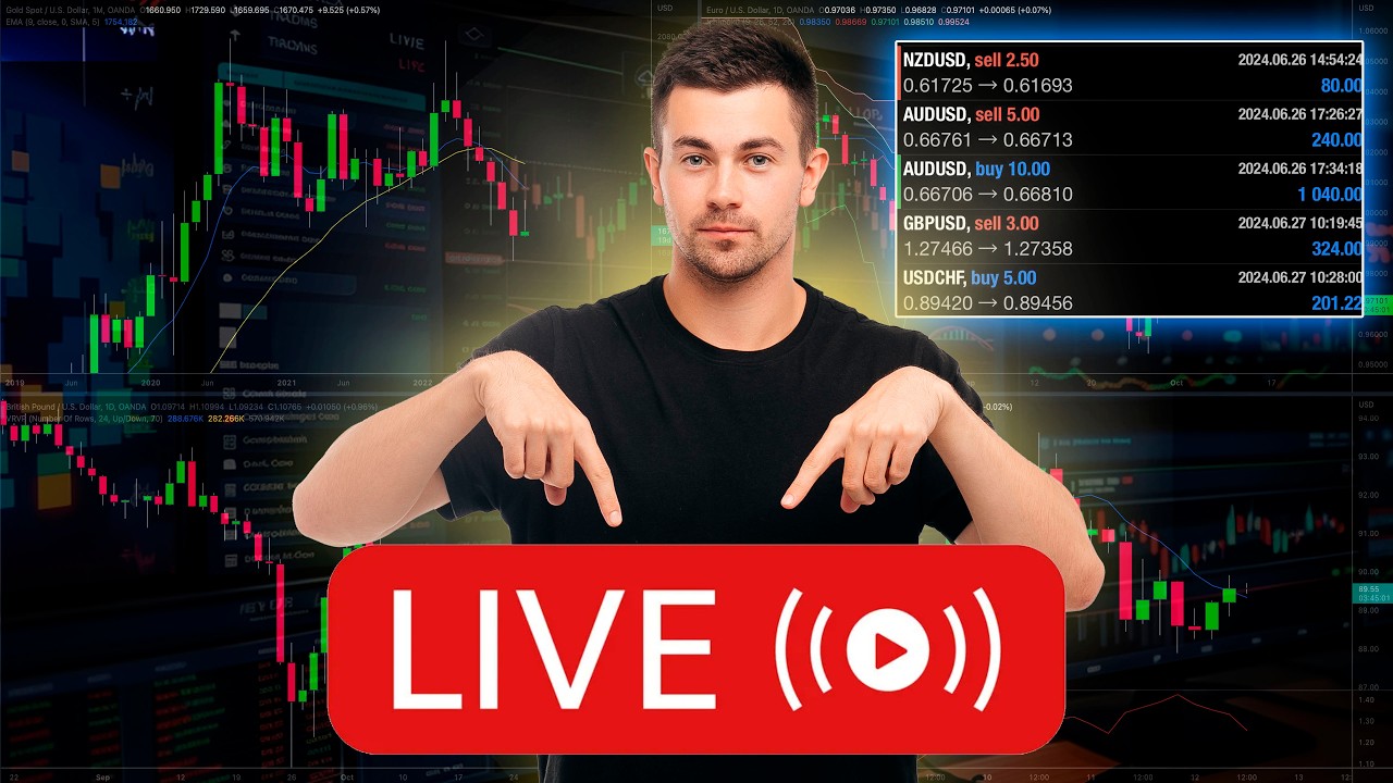 🔴LIVE Forex Trading. GOLD XAUUSD, EURUSD, USDJPY, GBPUSD, USDCAD Analysis Today