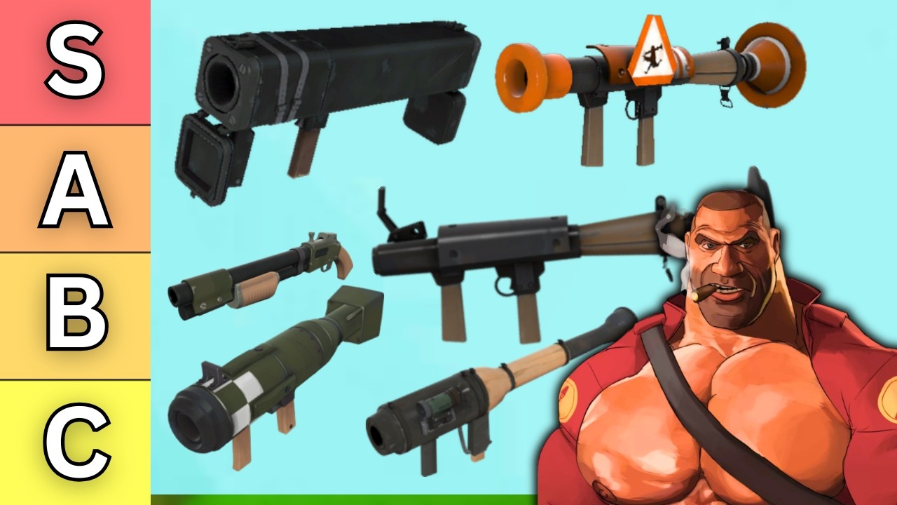 BEST & WORST Weapons For Soldier in TF2!