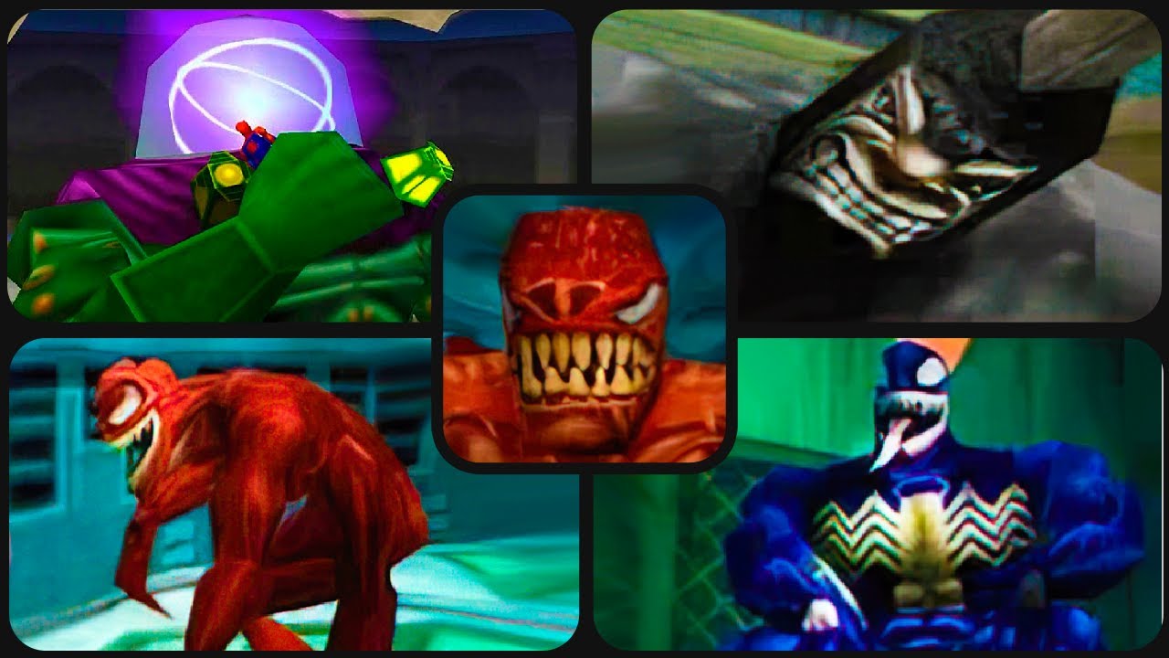 SPIDER-MAN PS1 All Bosses