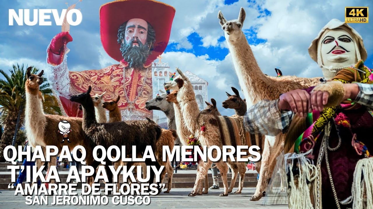 Qhapaq Qolla Menores de San Jerónimo 2026 - Amarre de Flores 
