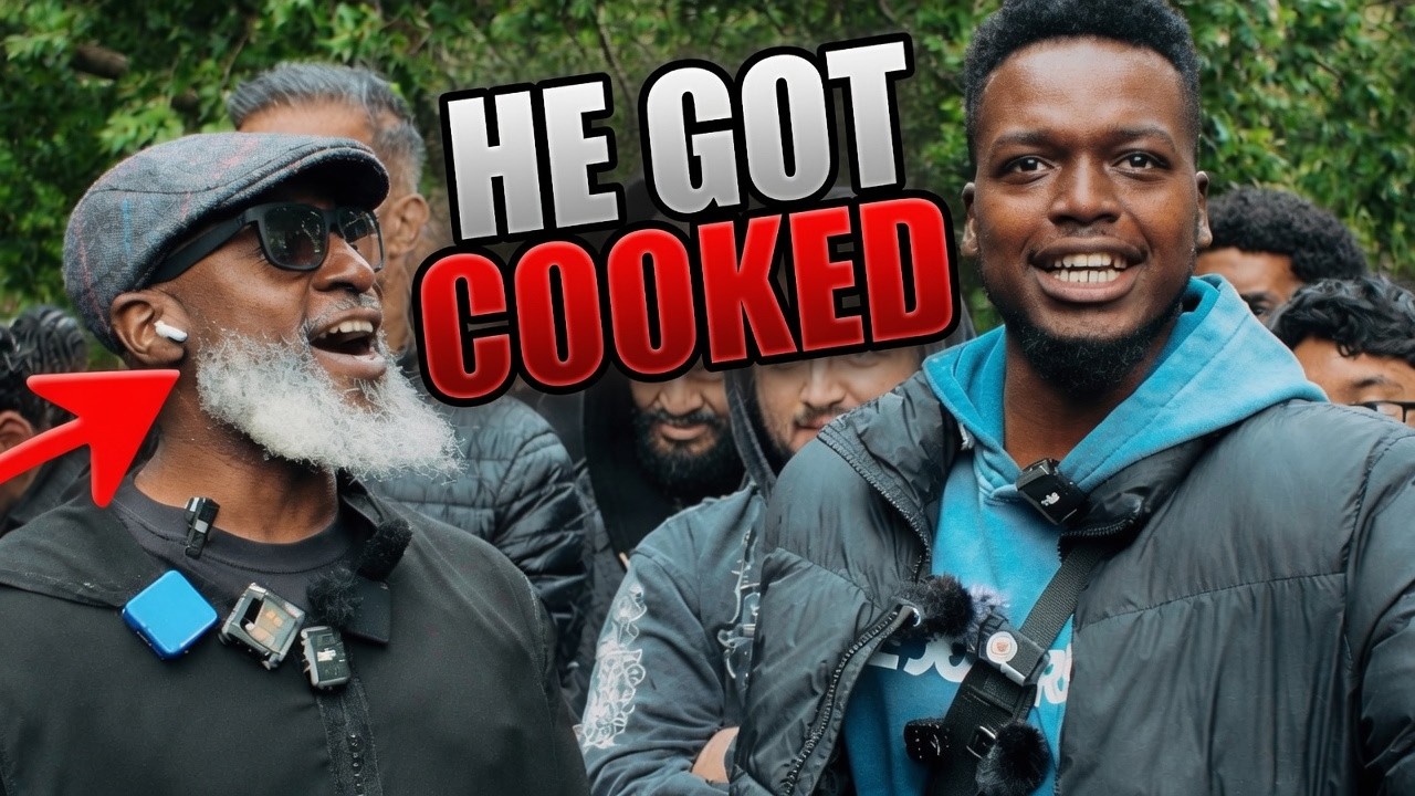 OG Elder Muslim TRIES TO END GodLogic's CAREER Face-To-Face At Speaker's Corner...