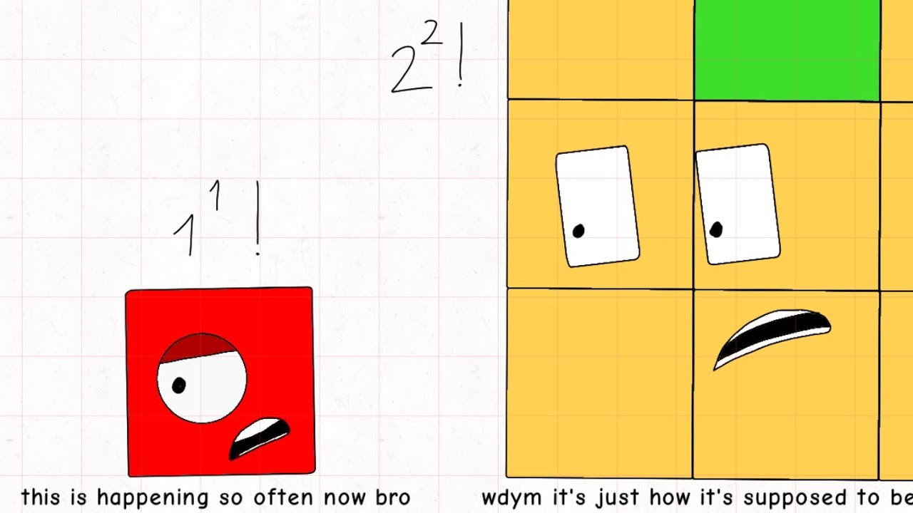 Numberblocks (n^n)! Band (ts so peak bruh)