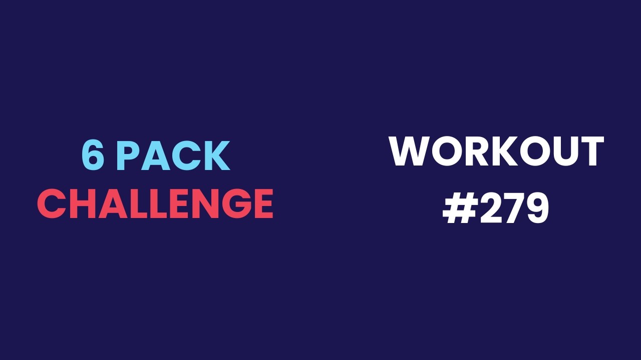 6 Pack Challenge! Workout #279: Shoulders + Arms