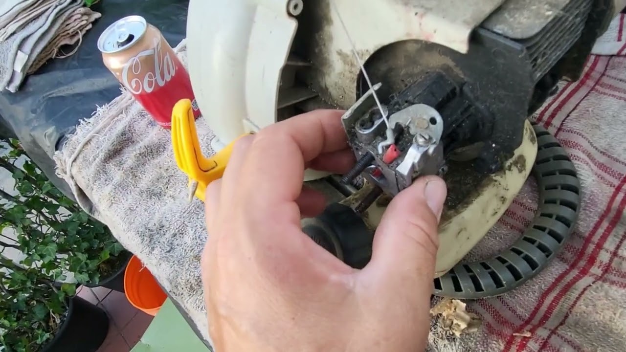 Ryobi blower RY09055A complete teardown and rebuild