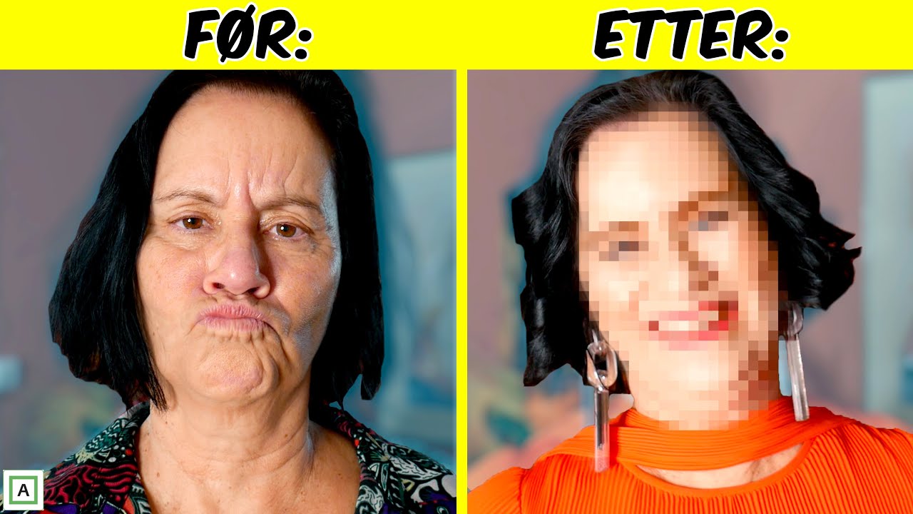 Jeg gir Mamma en TOTAL MAKEOVER! (Sminke, hår, klær)