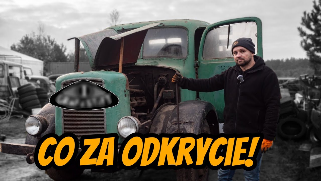 Nasze odkrycie roku! Ciężarówka legendarnej marki.