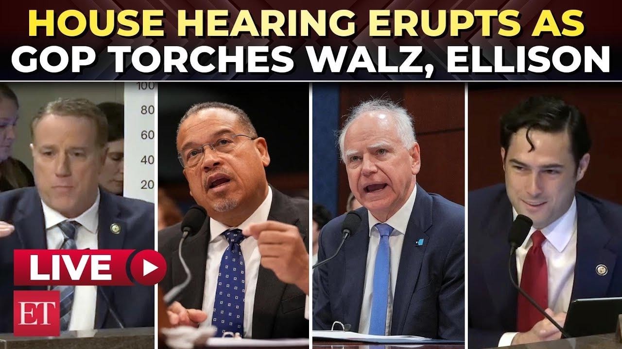 'Isn't $9B Somali fraud serious to you?': GOP grill Minnesota Gov Walz, AG Ellison in fiery hearing