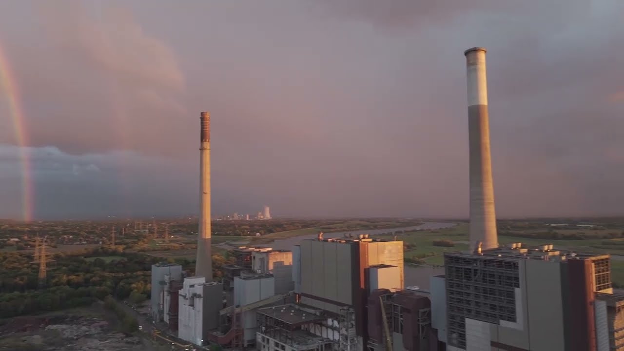 Sprengung REA-Schornstein Kraftwerk Voerde – 19.12.2025