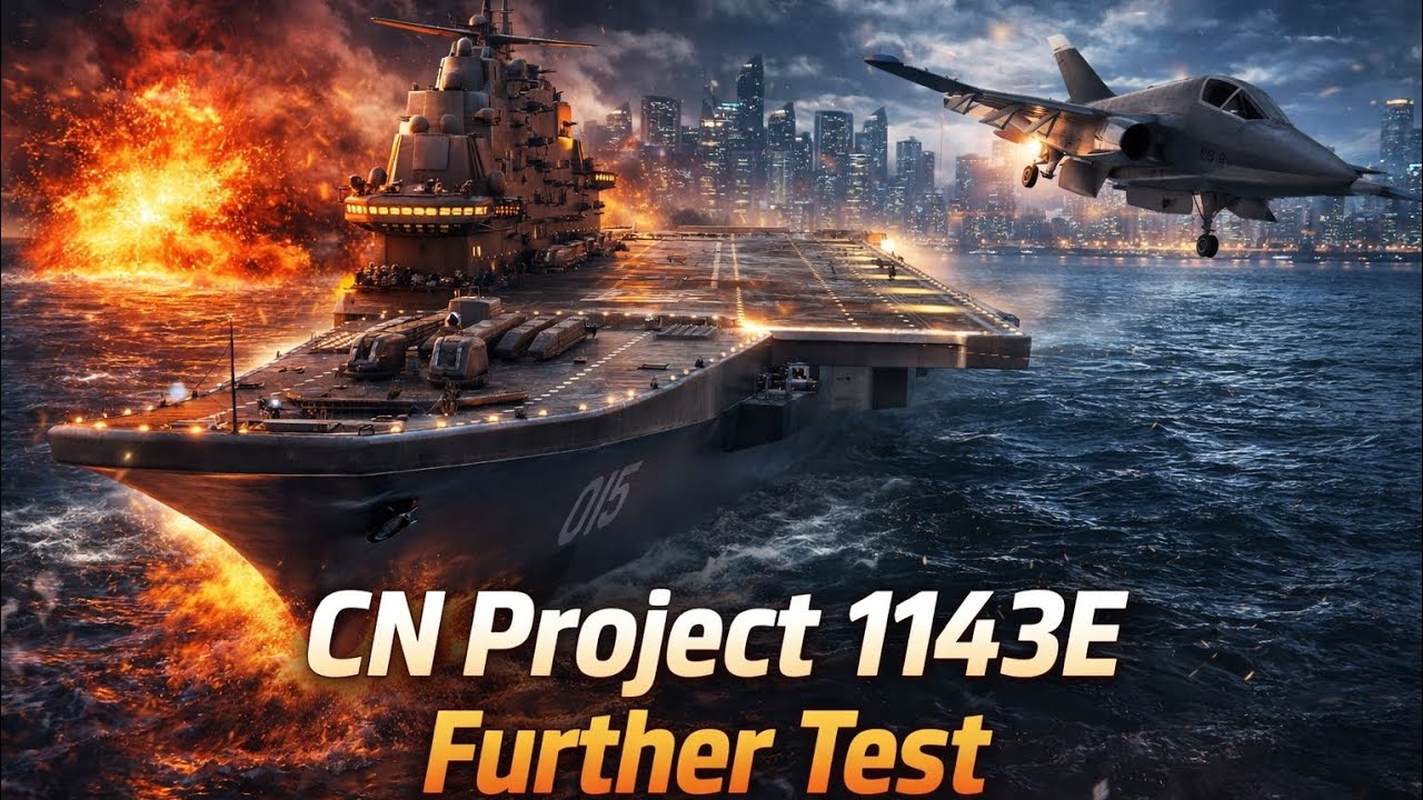 CN Project 1143E Further Tests 🤔😬🔥 SU-39 🔥 Modern Warships