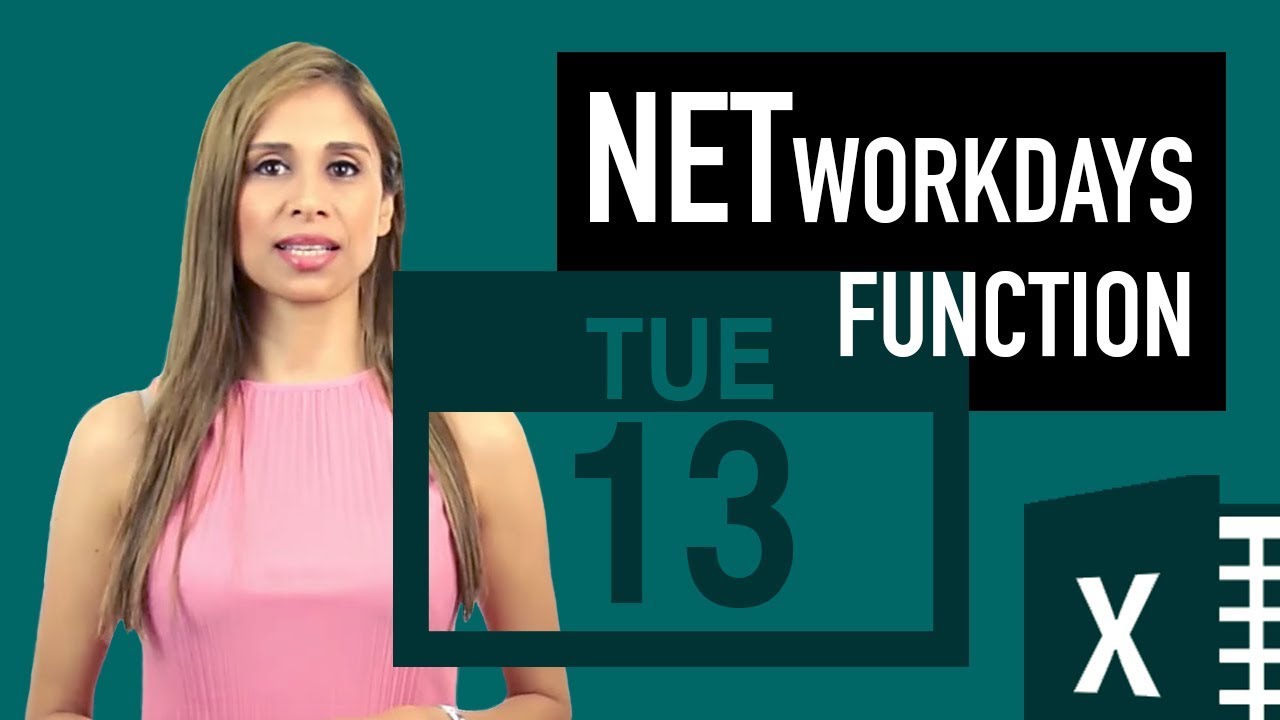 How to Calculate the Number of Working Days between two dates in Excel | NETWORKDAYS function