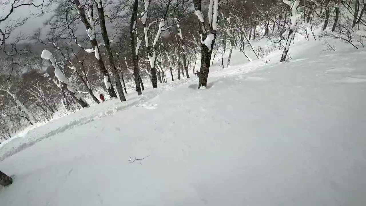 snow adventure in Japan, Mt. Higashiya