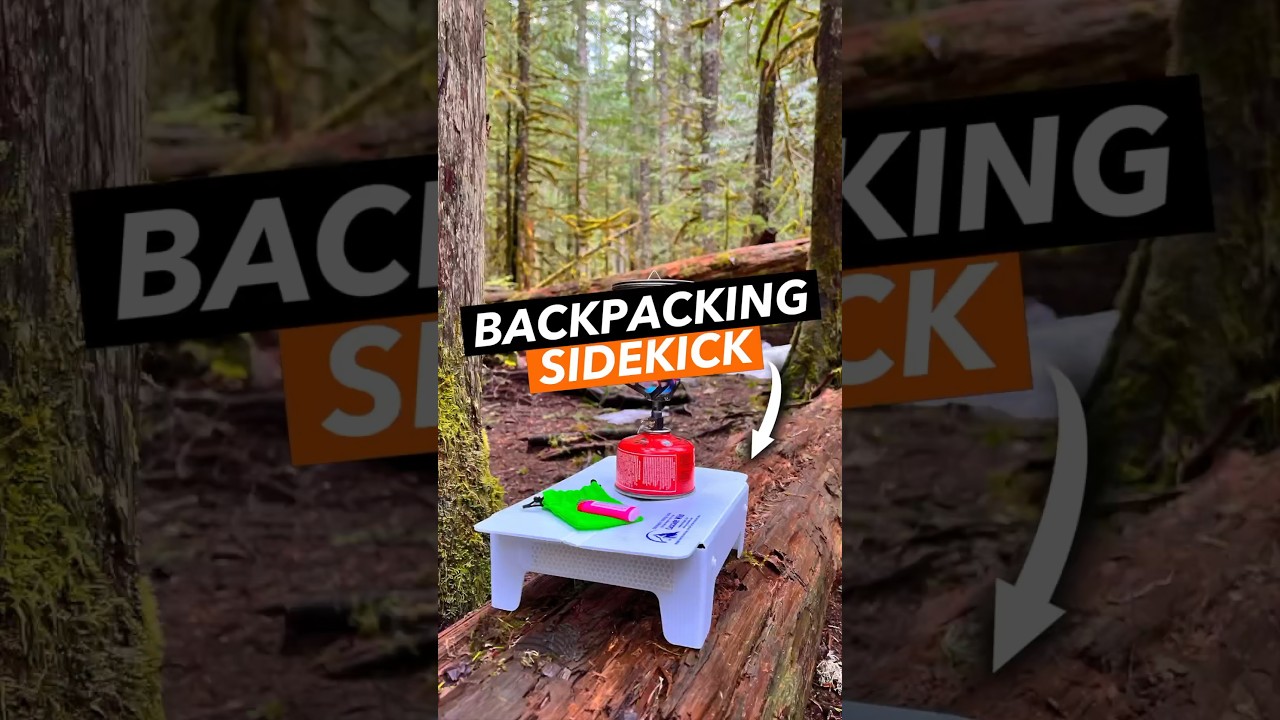 Cascade Wild Ultralight Folding Table - Backpacking GEAR you never knew you needed