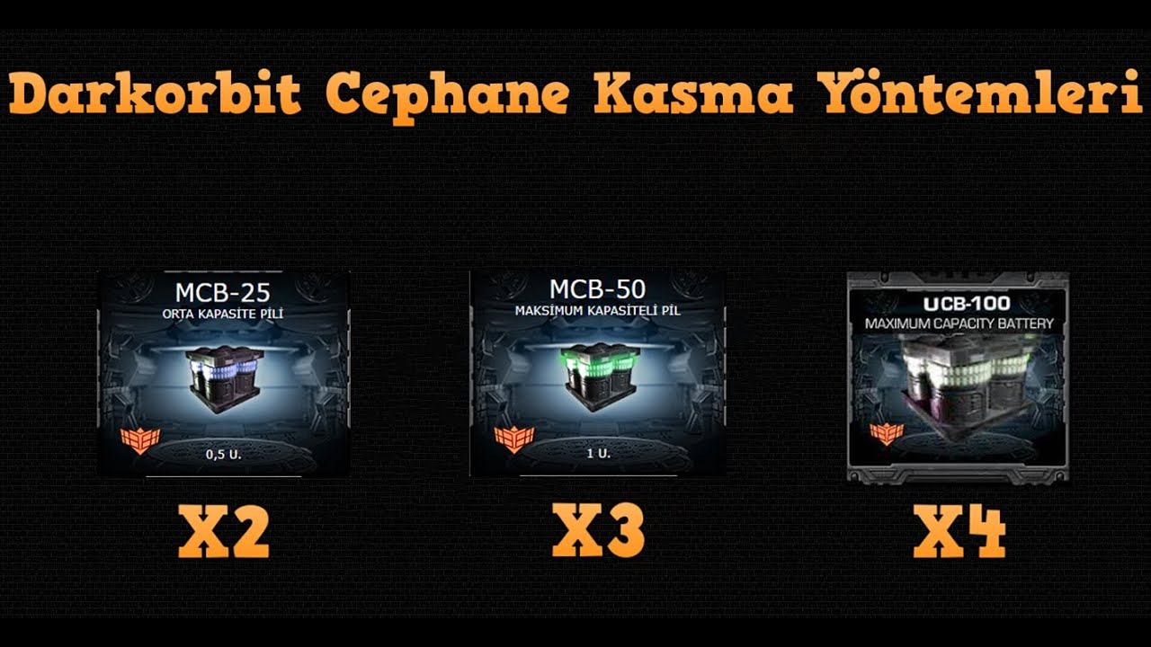 Darkorbit Cephane Kasma Yöntemleri