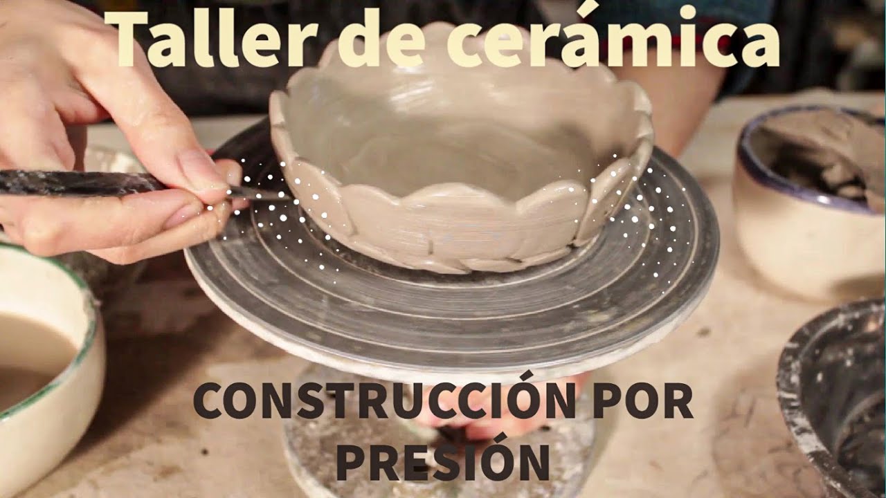 Taller de cerámica básica - 4 CONSTRUCCIÓN POR PRESIÓN