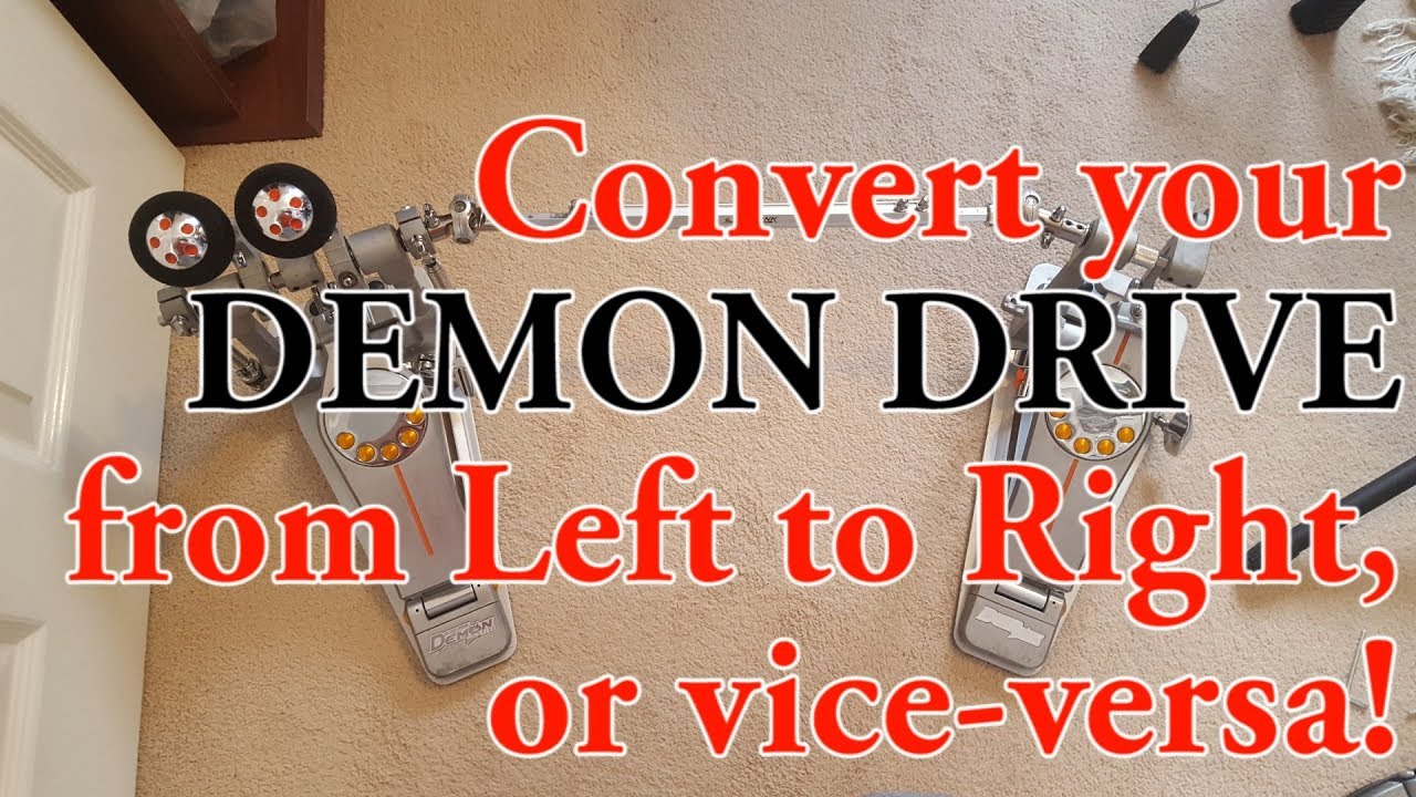 Pearl Demon Drive - Converting Left to Right Footed - ADRIAN OSMAN