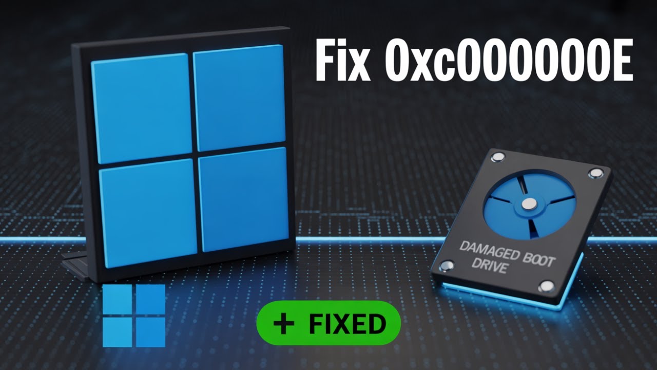 Fix Windows 11 Error Code 0xc000000e &mdash; Step-by-Step Boot Repair Guide