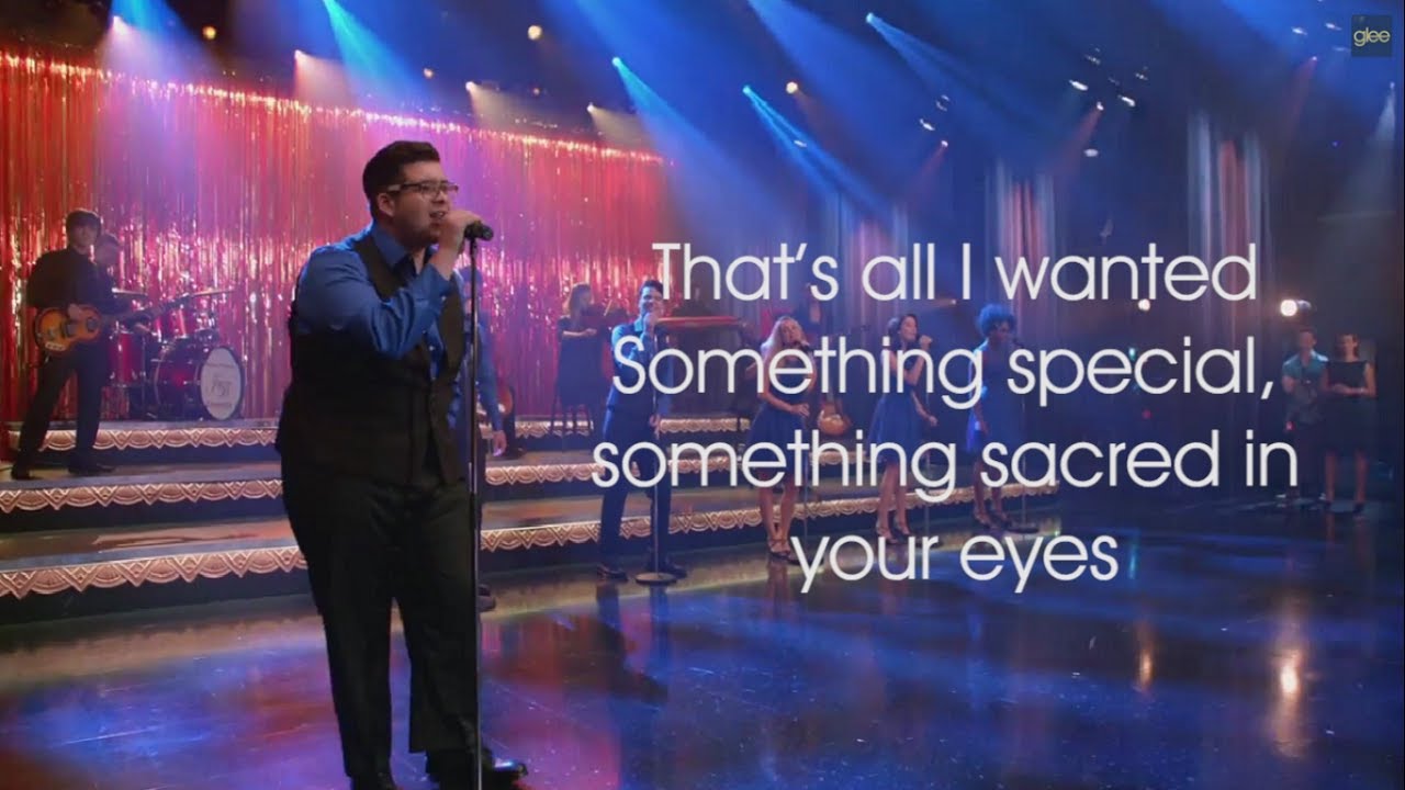 Glee - Father Figure (Lyrics)