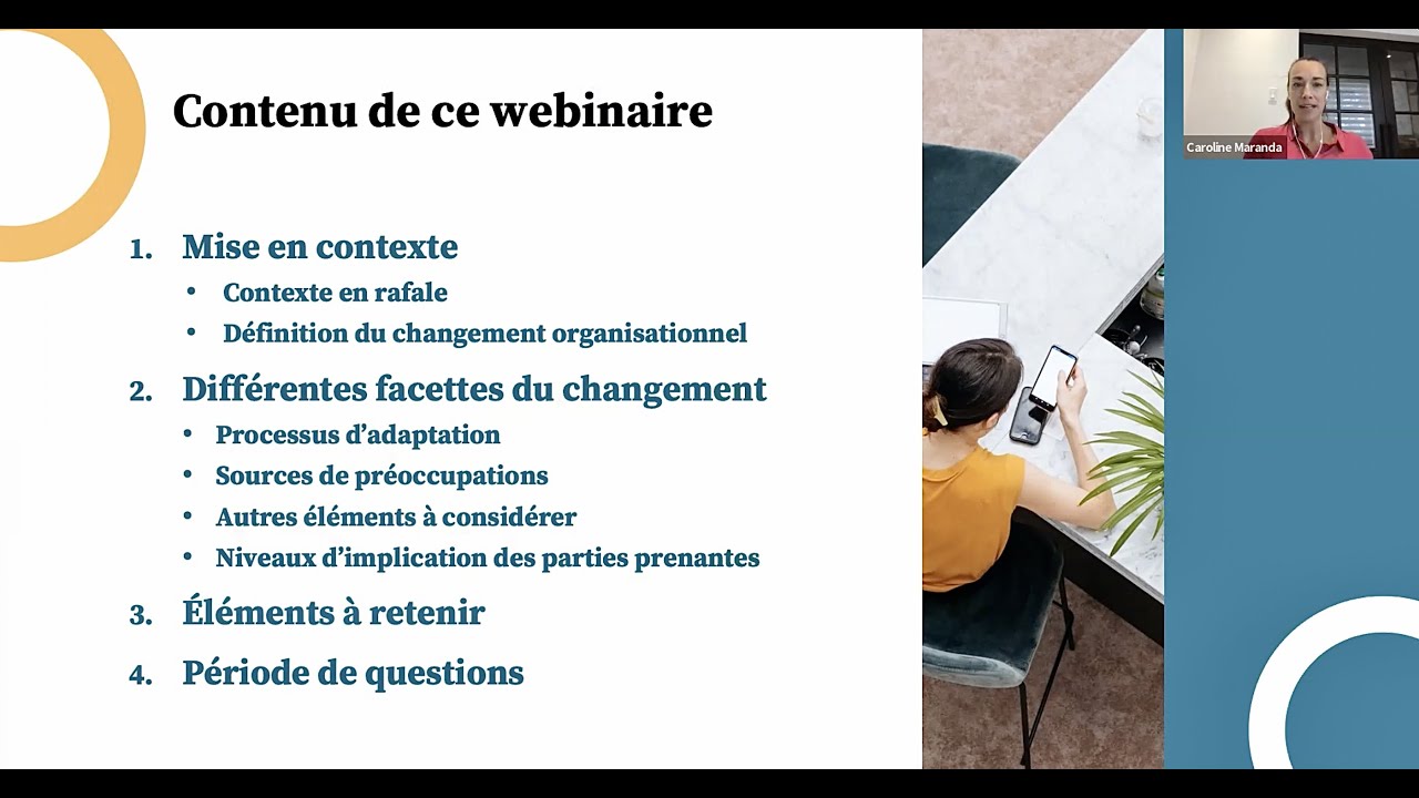 Webinaire - Les bonnes pratiques de gestion du changement dans la petite et moyenne organisation