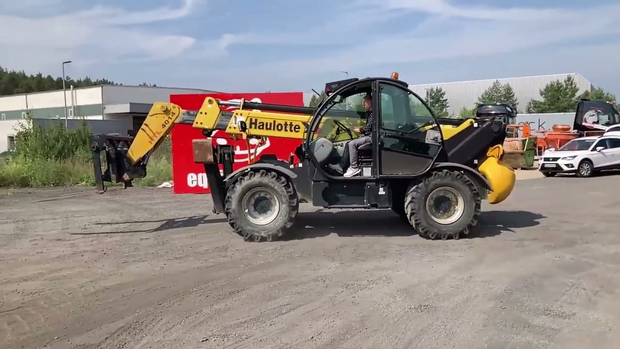 Used Haulotte HTL4014 | Used Telescopic Forklift | equippo.com | Used heavy equipment