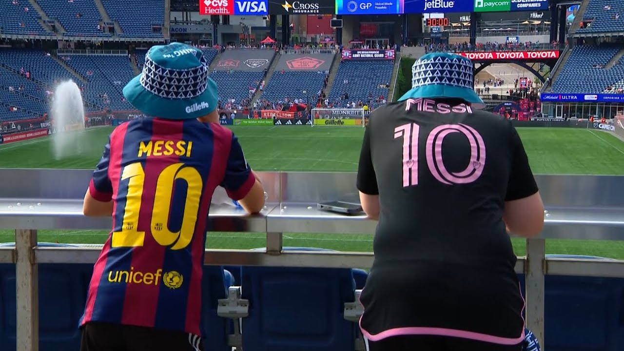 Lionel Messi, MLS fans pack Gillette Stadium ahead of 2026 World Cup matches