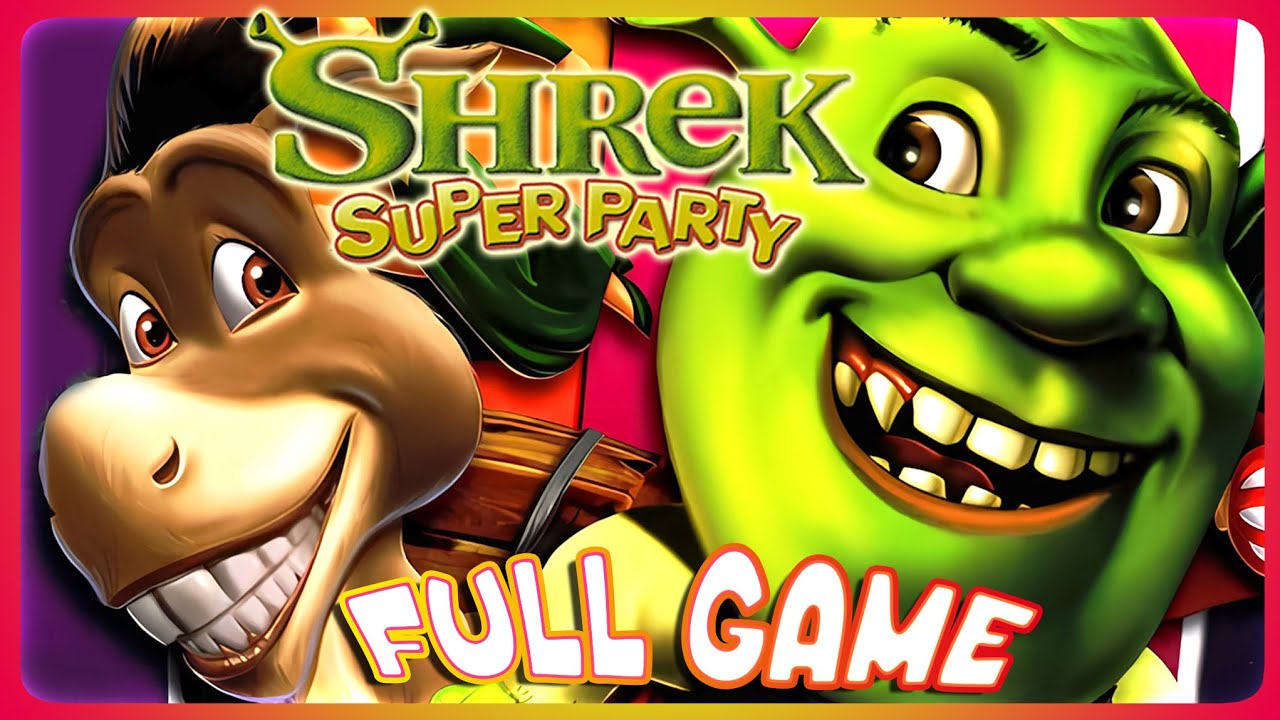 Shrek: Super Party FULL GAME Longplay (PS2, XBOX, Gamecube)