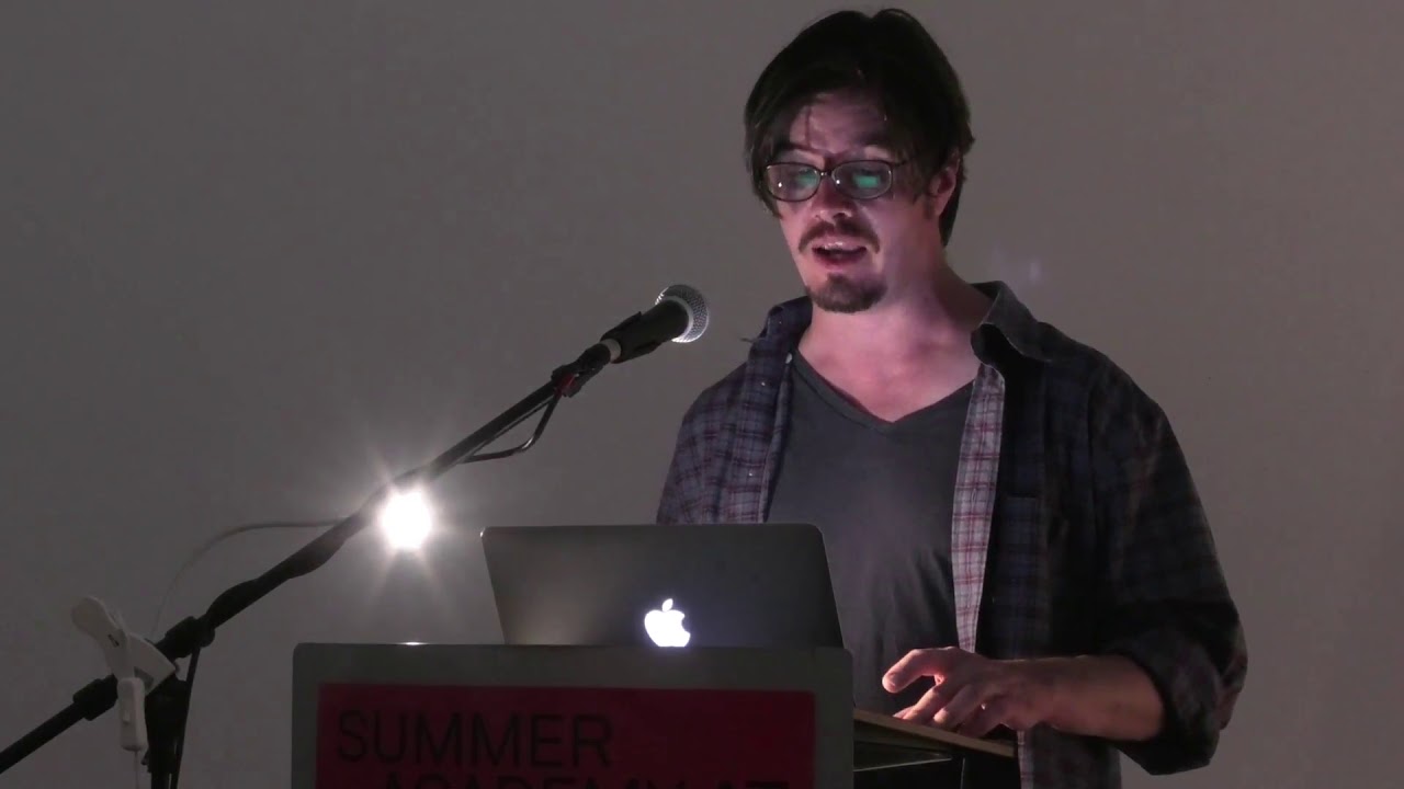Martin Herbert @Global Academy II '18 – Salzburg International Summer Academy of Fine Arts