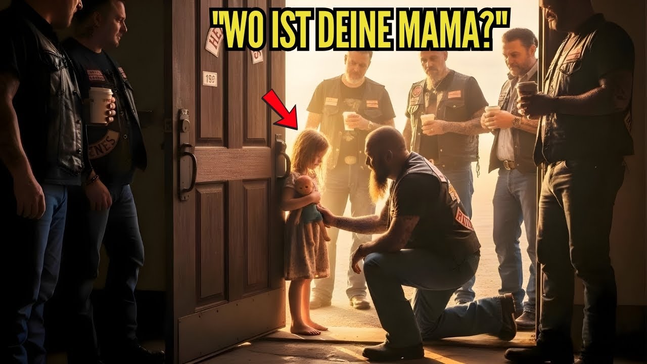 Kleines Mädchen klopfte: „Sie schlagen meine Mama!“ – Was die Hells Angels taten, schockierte alle