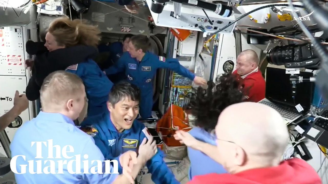 SpaceX capsule docks with ISS to bring back stranded Nasa astronauts