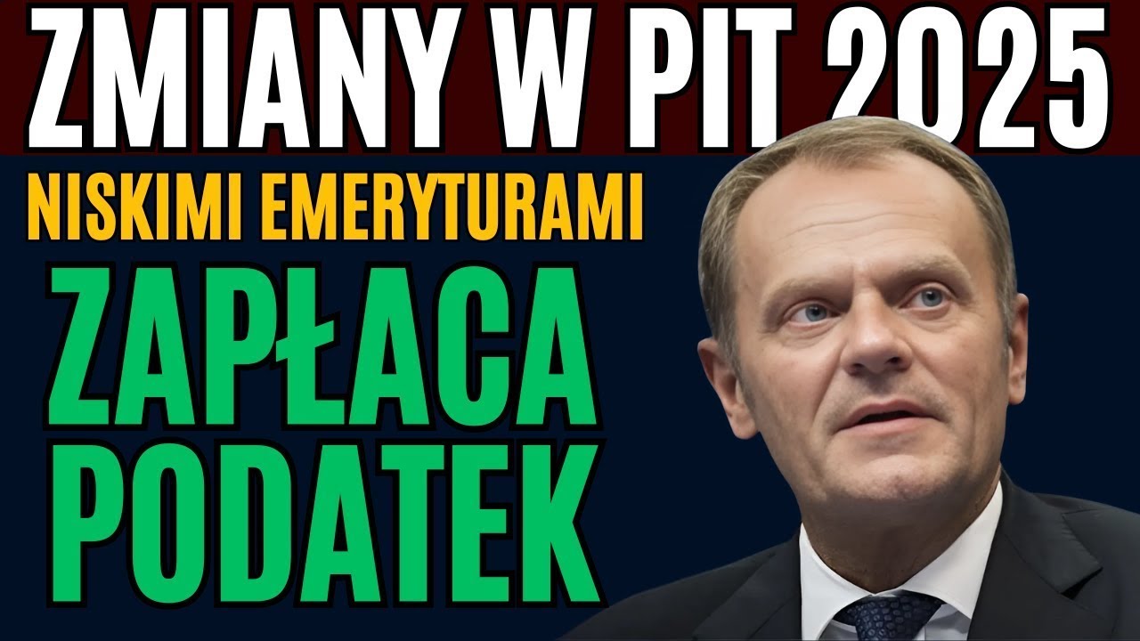 Zmiany w PIT 2025: Seniorzy z niskimi emeryturami zapłacą podatek
