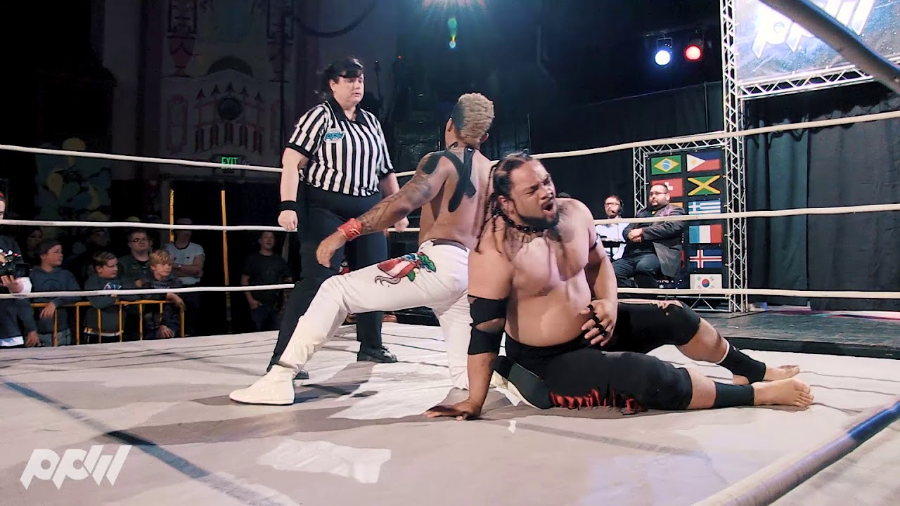 Jacob Fatu vs Adam Mayhem | Phoenix Pro Wrestling | 6/1/18 [Match 3]