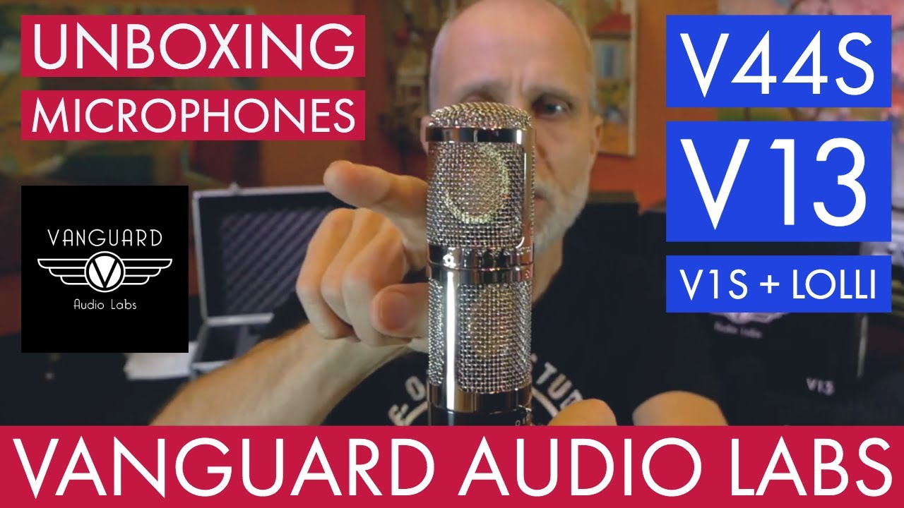Unboxing Microphones from Vanguard Audio Labs with Lij Shaw