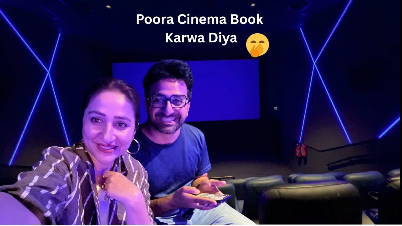  Hamare Liye Poora Cinema Book Kar Diya 😱🎬  || Iman and Moazzam Vlog#2