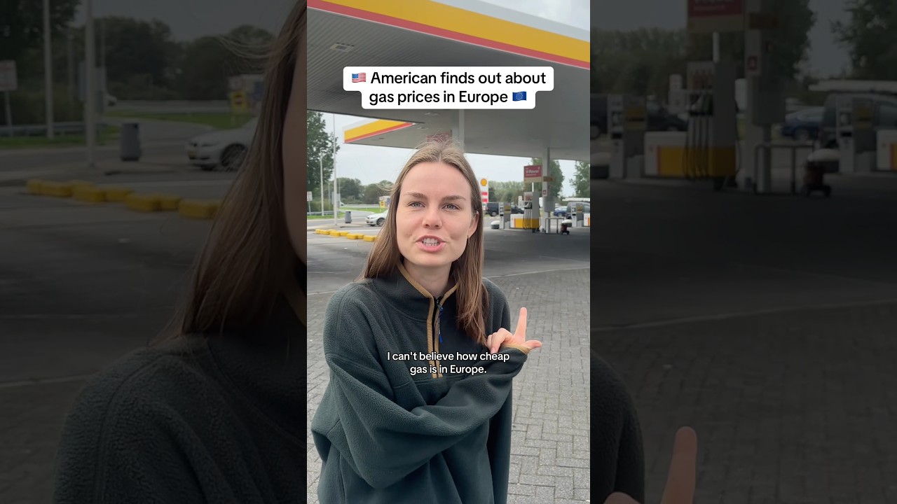 American finds out about gas prices in Europe 🇺🇸