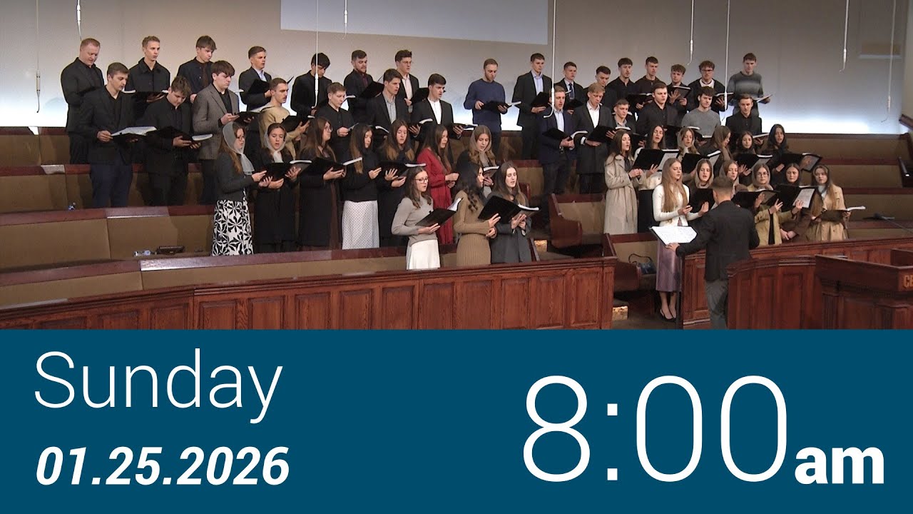 01/25/2026 Sunday 8am - Full Service