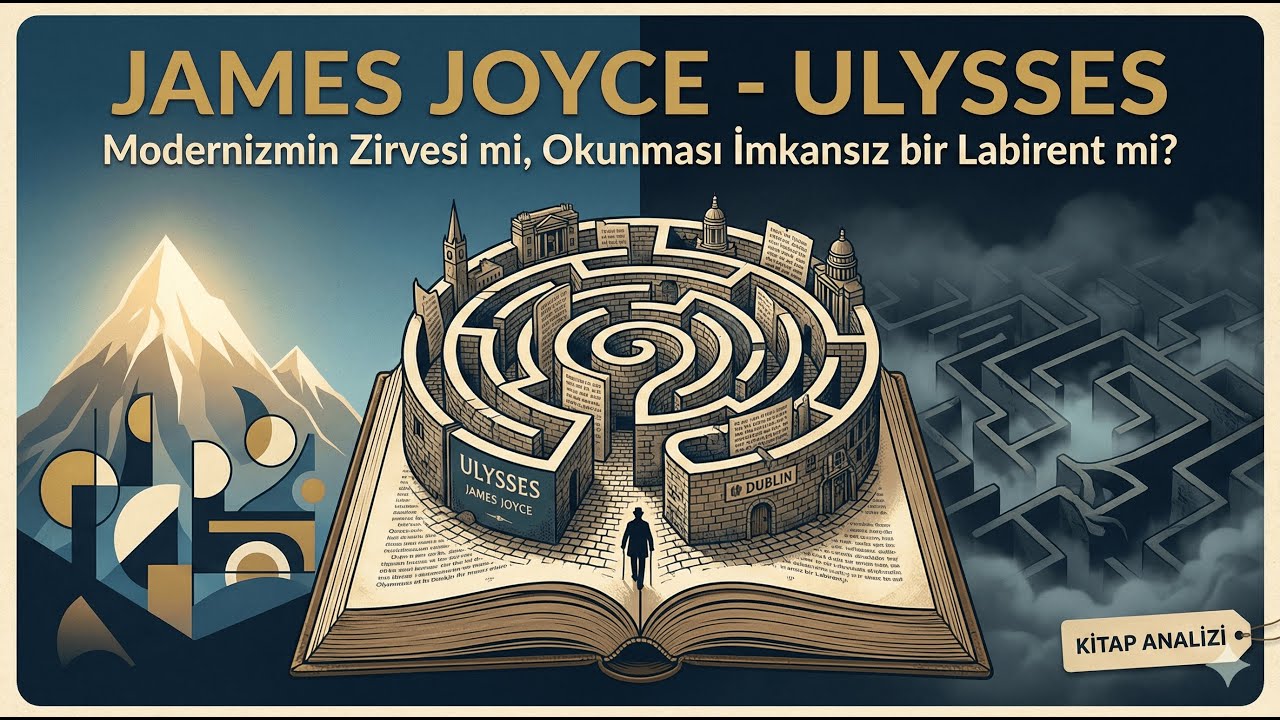 James Joyce - Ulysses: Modernizmin Zirvesi mi, Okunması İmkansız bir Labirent mi? | Kitap Analizi