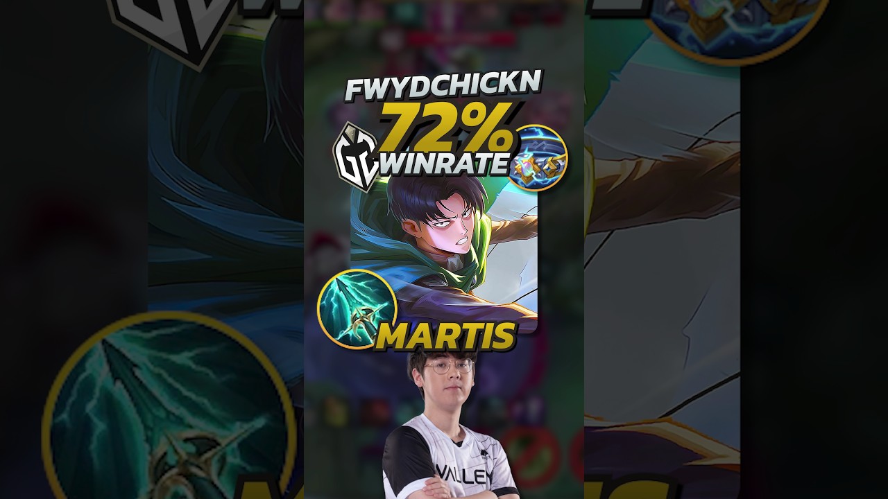 FwydChickn: 72% побед на сборке Martis S33! Mobile Legends #mobilelegends #mlbb #gaming