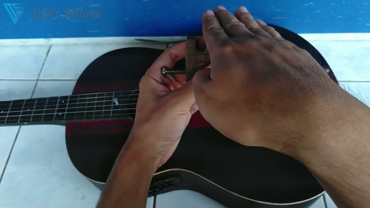 DIY GUITAR BRIDGE DOCTOR (Repair Belly Bulge + Custom Truss Rod)