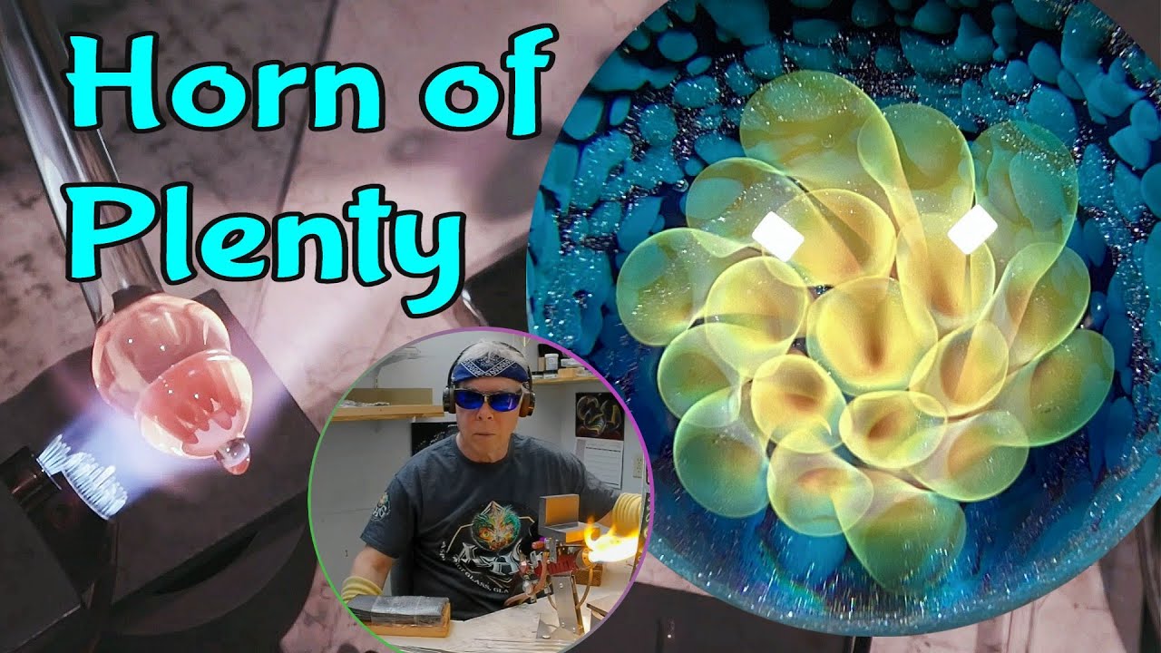 Vortex Marble Lampworking Demo detailing Horn of Plenty design - Episode #74