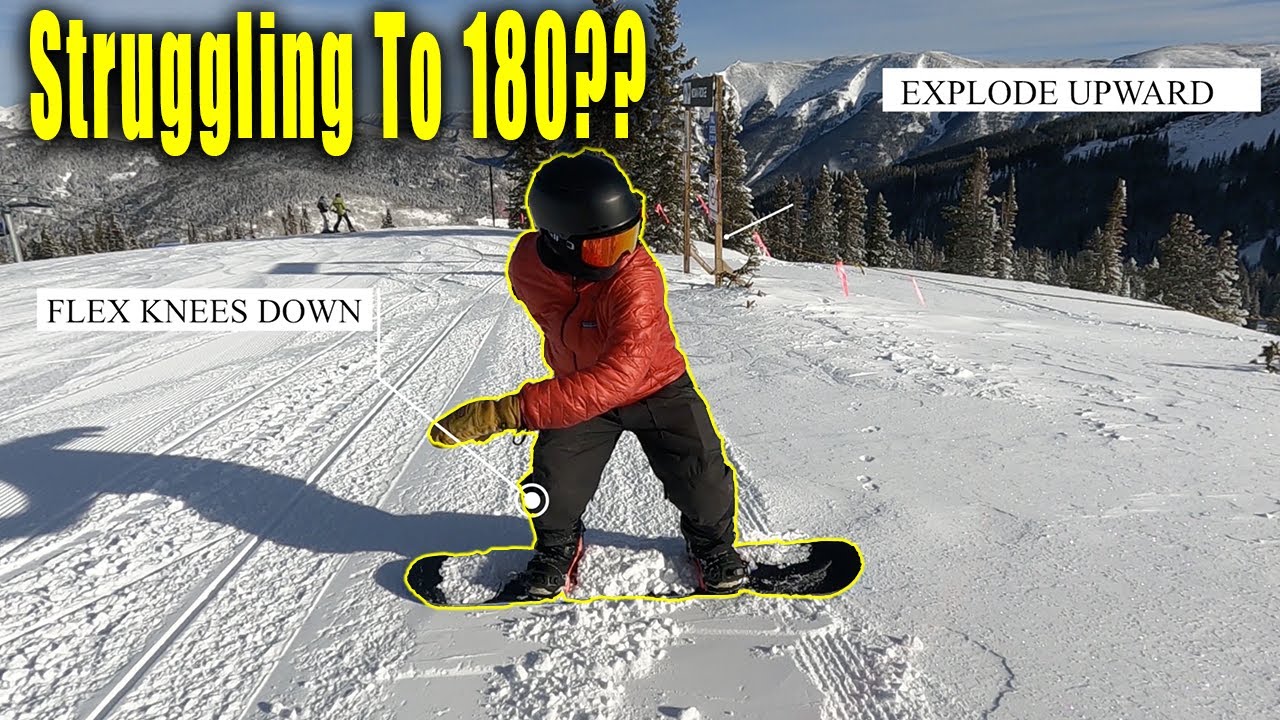 Ultimate Snowboard Guide To Frontside 180s