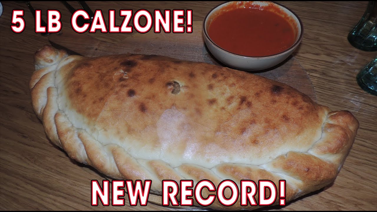 5lb Italian CALZONE Challenge RECORD | Randy Santel